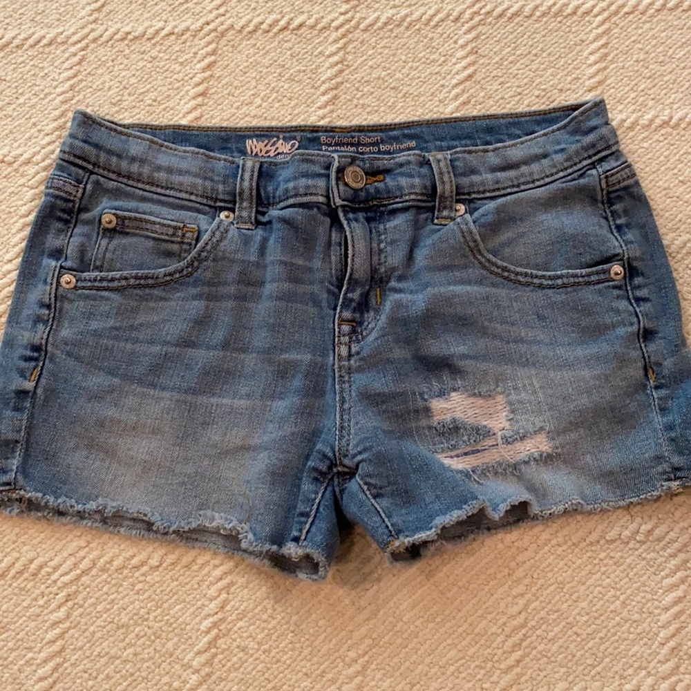Denim Boyfriend Shorts 2/26